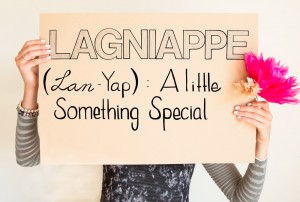 Lagniappe: a little something special